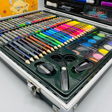 150 piece deluxe art set briefcase